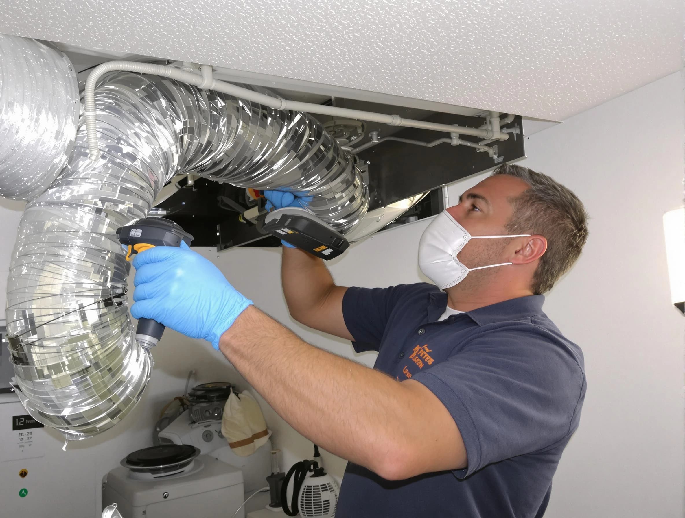 Greensburg Dryer Vent Cleaning professional performing thorough residential dryer vent cleaning in Greensburg