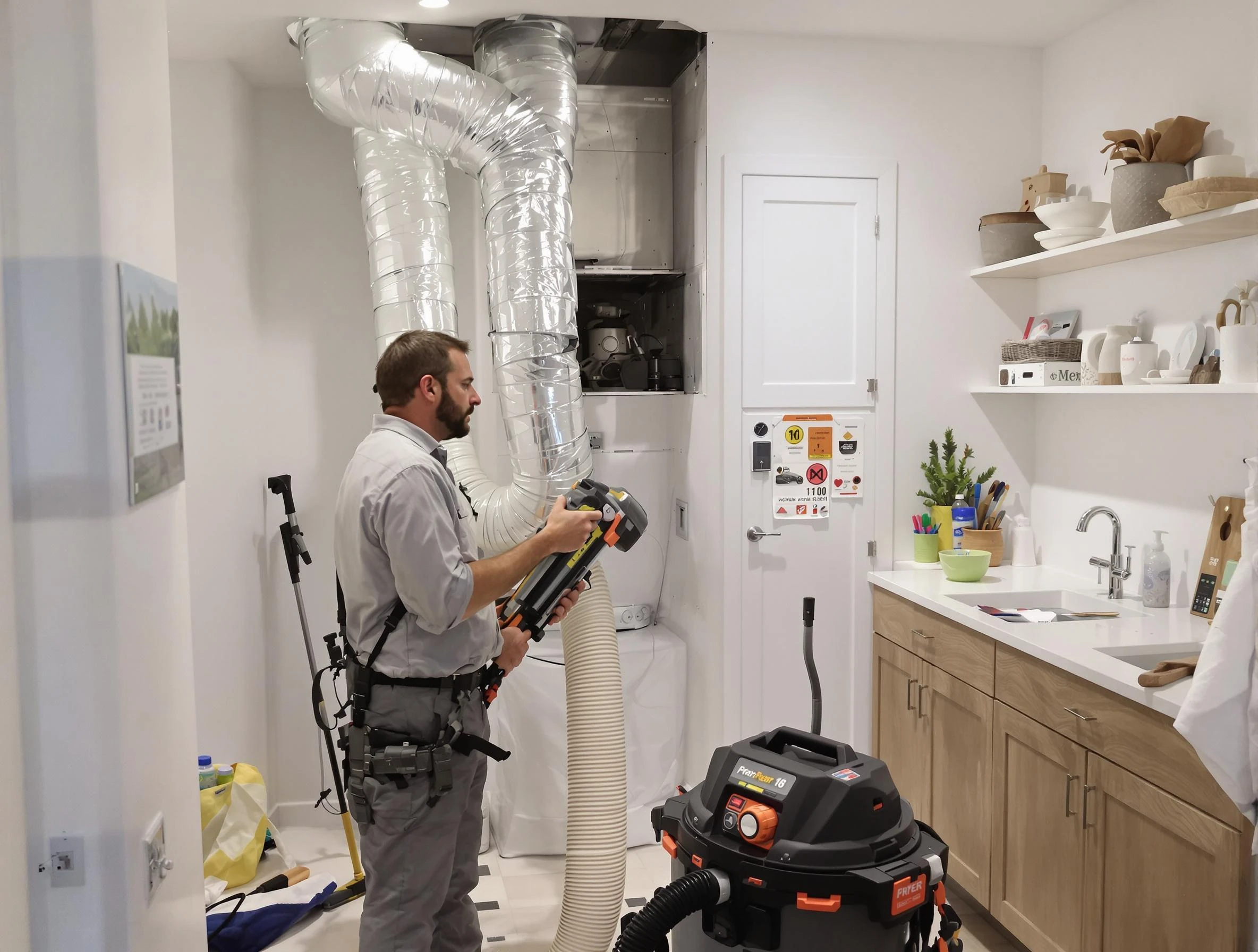 Clogged Dryer Vent Cleaning in Greensburg
