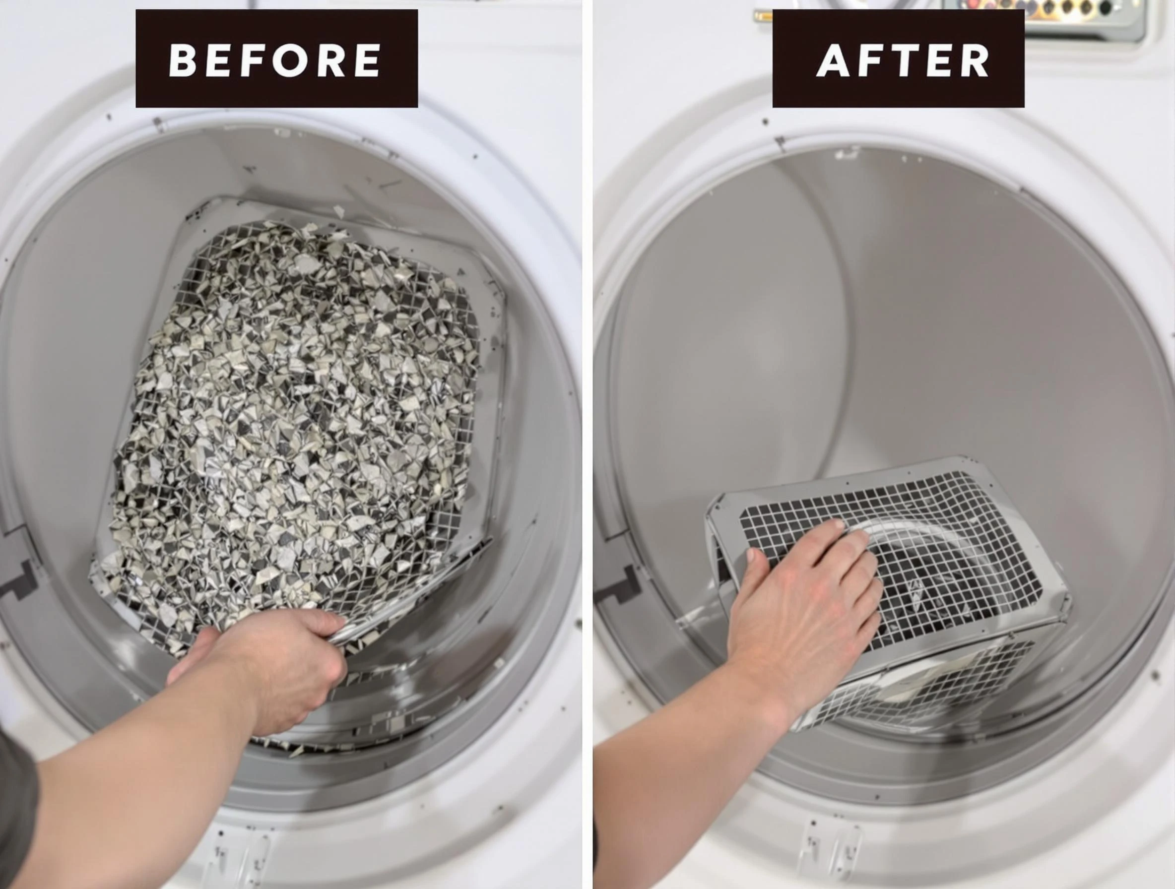 Professional lint trap cleaning by Greensburg Dryer Vent Cleaning in Greensburg