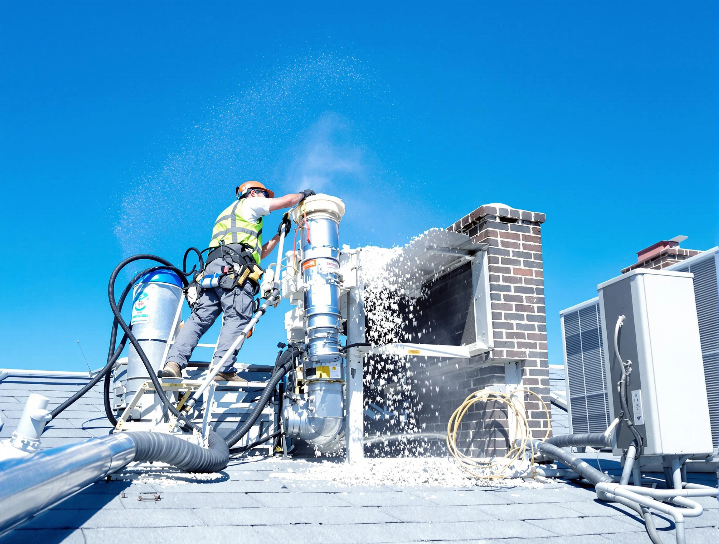 Expert roof dryer vent cleaning by Greensburg Dryer Vent Cleaning in Greensburg