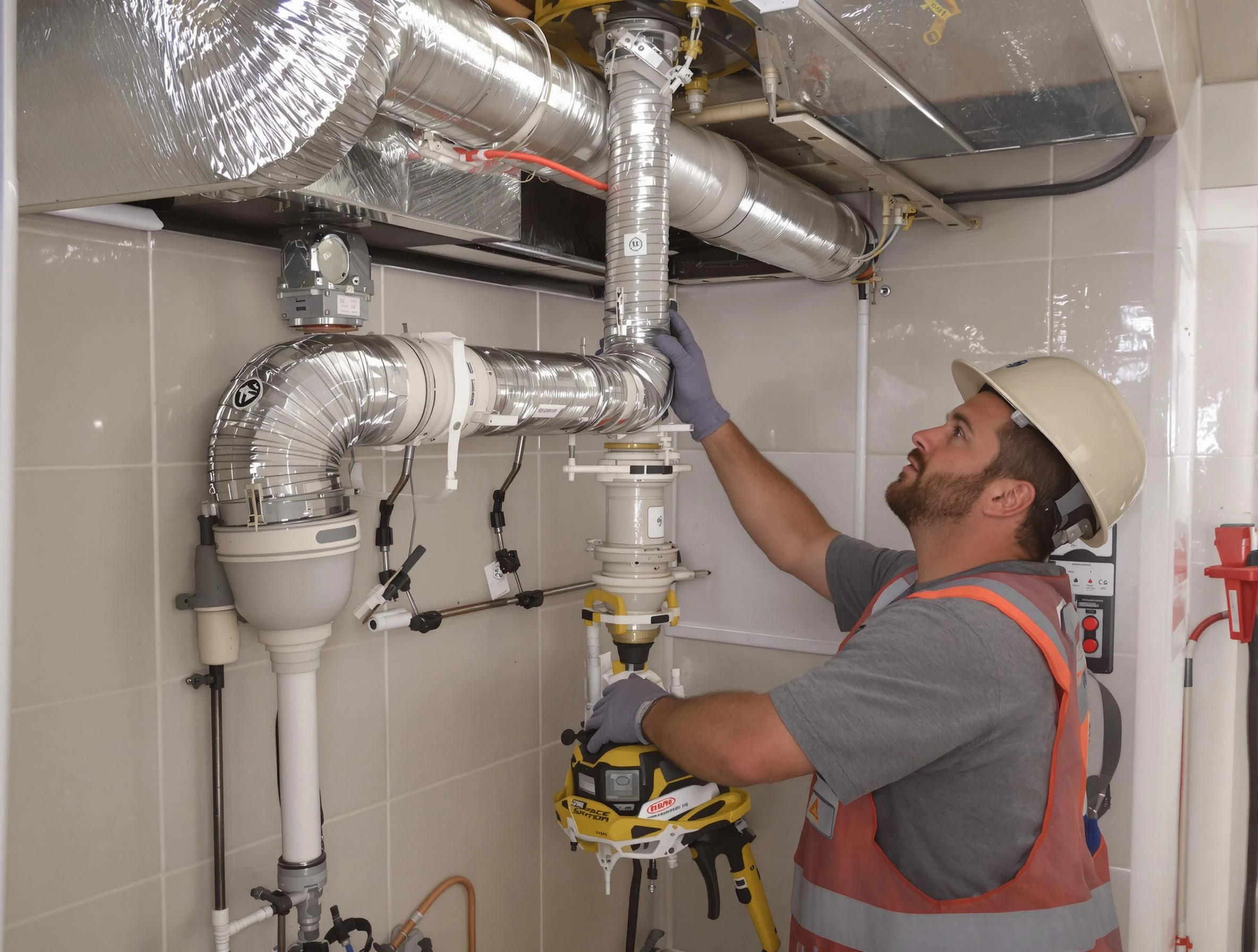 Greensburg Dryer Vent Cleaning expert performing professional dryer vent repair and installation in Greensburg